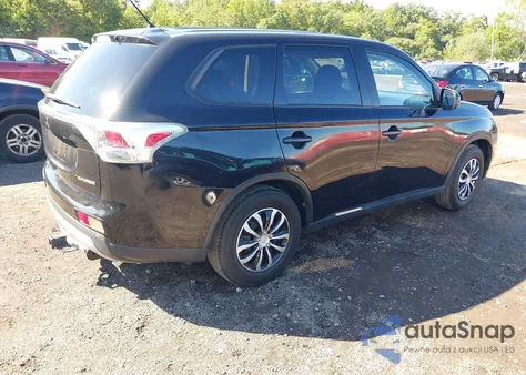 2015 Mitsubishi Outlander Es z USA, uszkodzony, nr VIN JA4AD2A33FZ005558